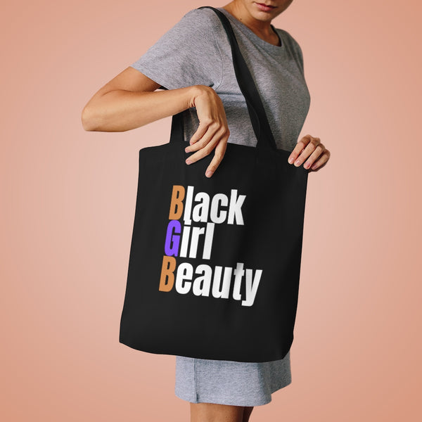 Black BGB Cotton Tote Bag