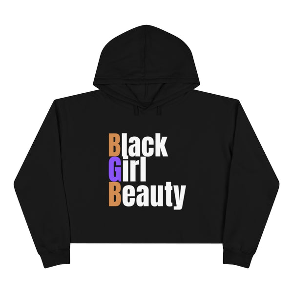 Black BGB Crop Hoodie